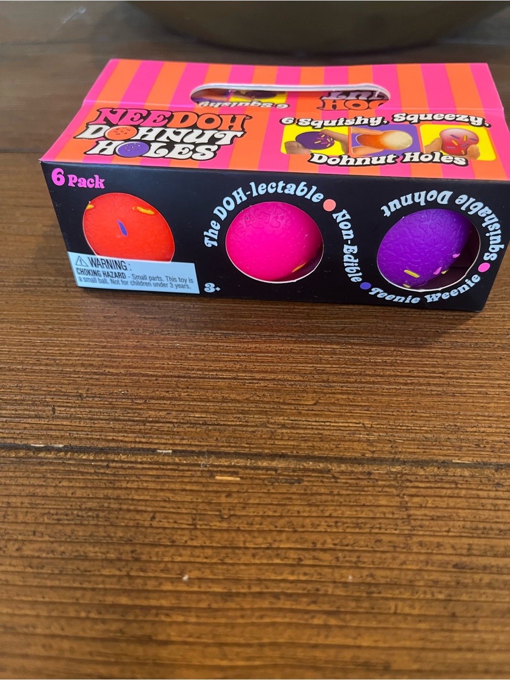 NWT NeeDoh Dohnut Holes 6 pack sensory fidget toy by Schylling - Picture 4 of 5